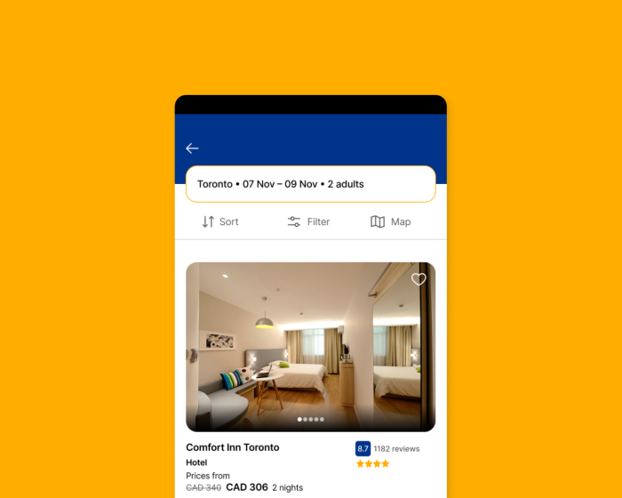 Booking.com | Mobile app refresh